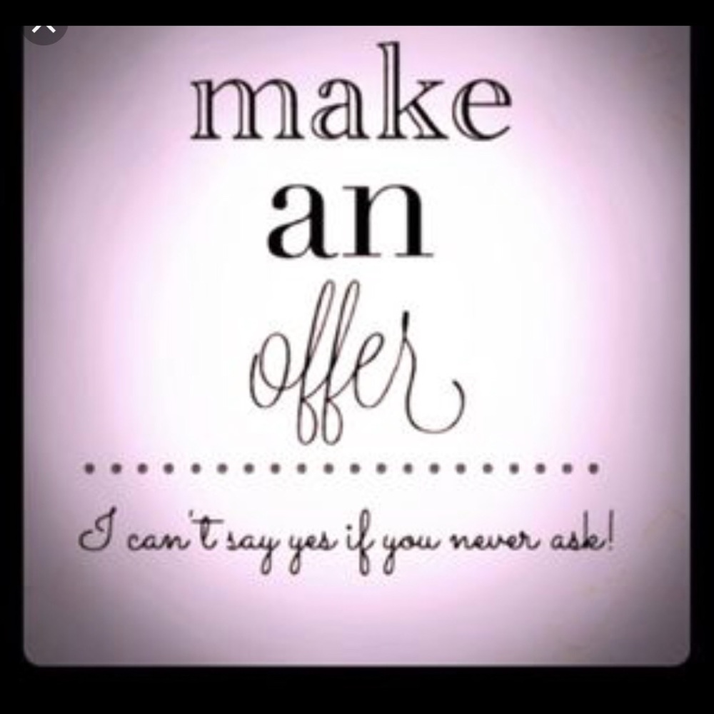 Make an offer. 💕💕💕